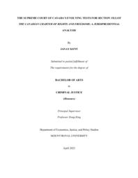 The Supreme Court of Canada's evolving tests for section 15(1) of the Canadian Charter of Rights and Freedoms: a jurisprudential analysis