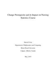 Change Prerequisite and its Impact on Nursing Statistics Course