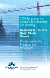 2015 Symposium on Scholarship of Teaching and Learning: Conference Program