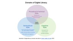 Domains of Digital Literacy [diagram]