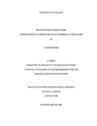 The Invention of Good Games: Understanding Learning Design in Commercial Videogames