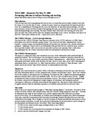 Prompting reflection to enhance learning and teaching.