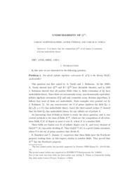 Undecidability of Q(2)