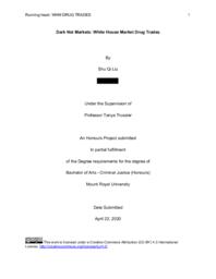 Dark net markets: White House market drug trades