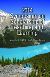2014 Symposium on Scholarship of Teaching and Learning: Conference Program