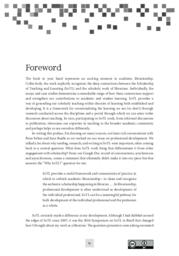 Foreword [to The Grounded Instruction Librarian: Participating in the Scholarship of Teaching and Learning]