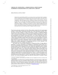 Chocolate and politics: a crossnational, survey-based experiment on recruitment to a boycott campaign